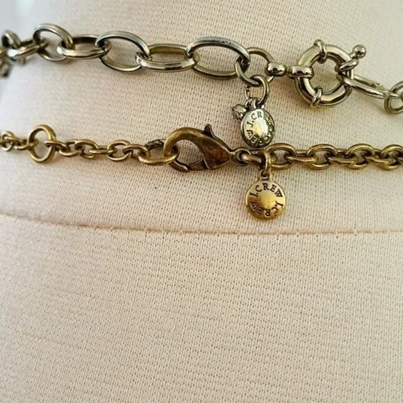 J Crew Necklace Jeweled Statement Bundle of Two - Picture 8 of 8